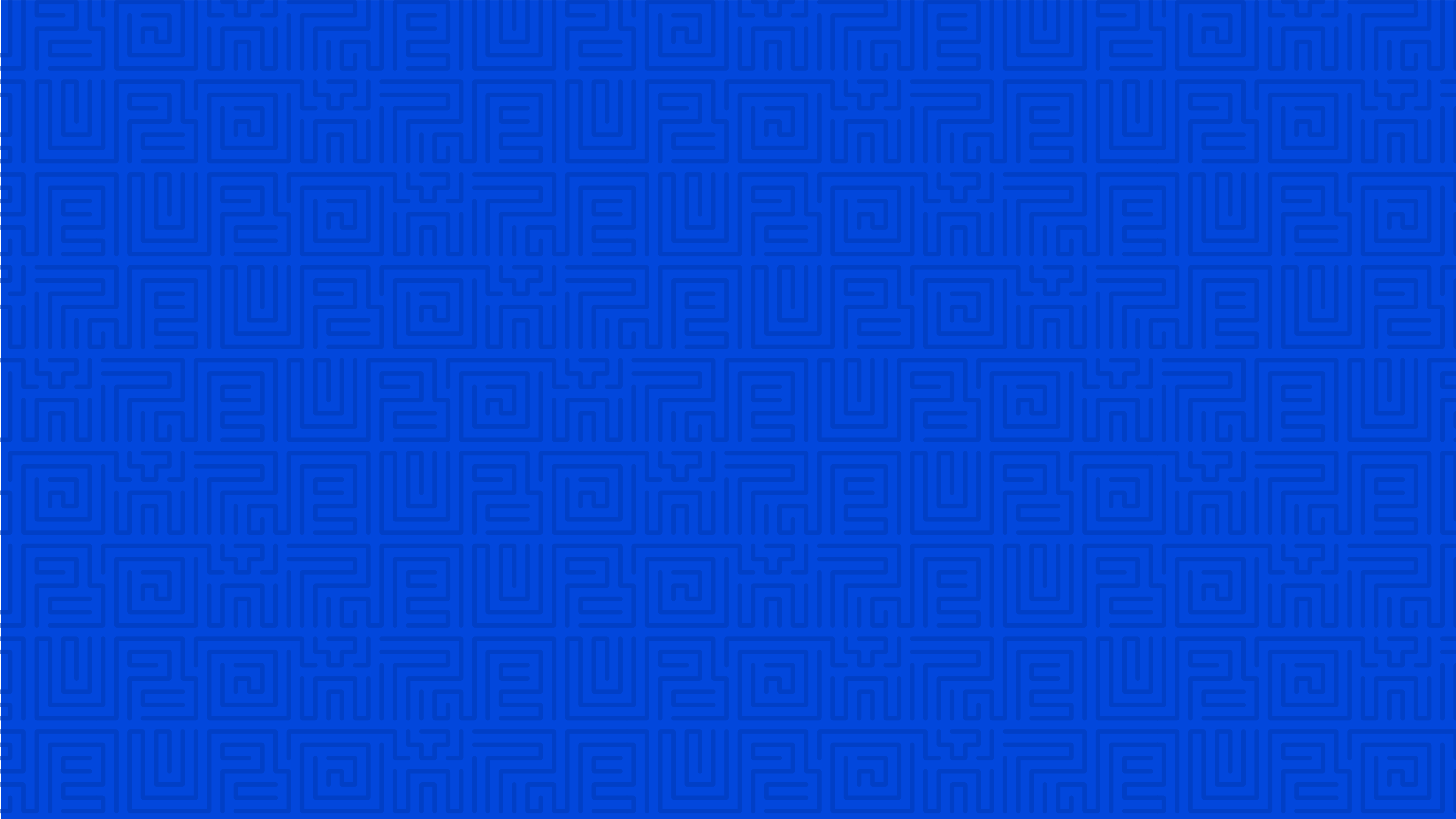 Maze pattern