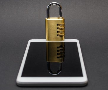 smartphone with lock