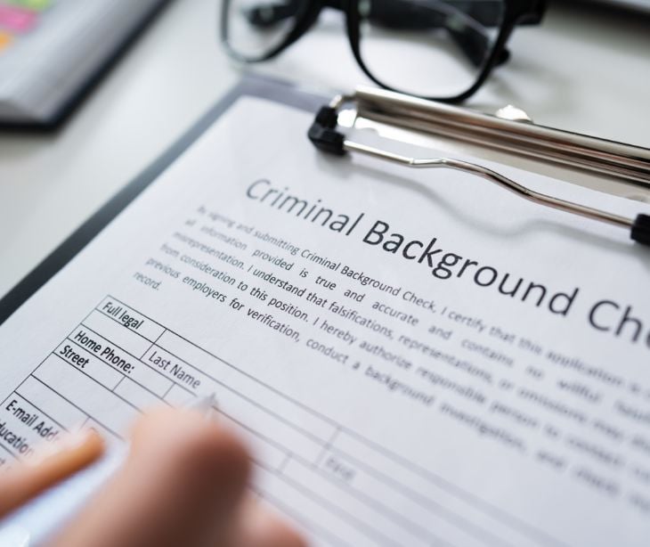 background check paperwork