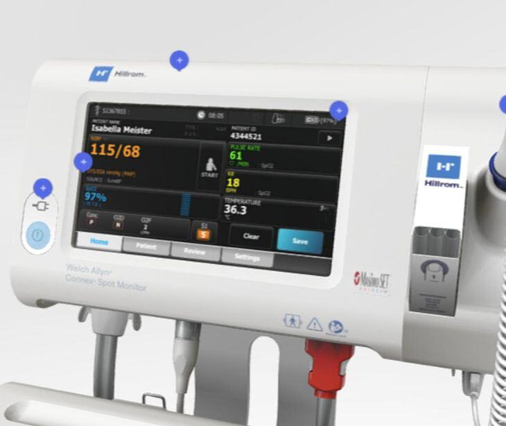 Welch Allyn Connex Spot Monitor 