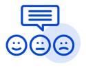 Customer feedback icon