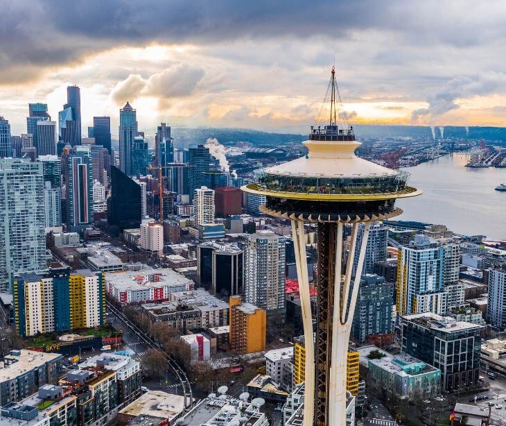 space needle in washington state seattle