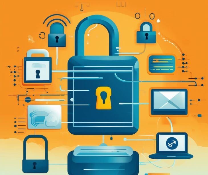 digital lock icons for post HIPAA compliant communication methods for addressing patient FAQs