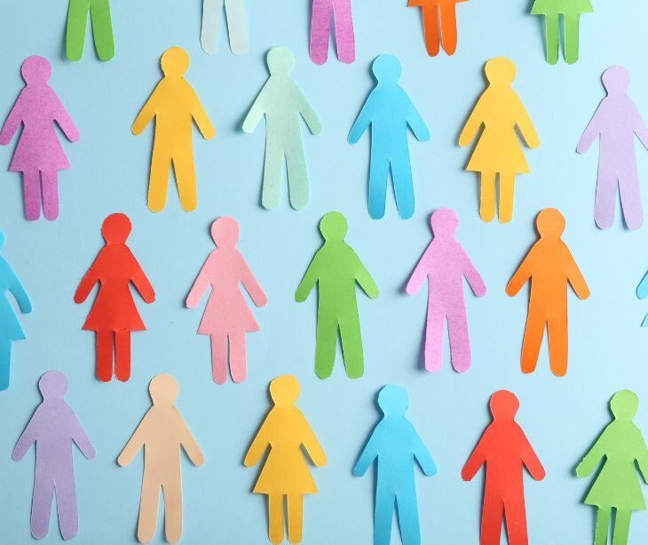 multicolor paper people cutouts for post How to use HIPAA compliant email to promote socioeconomic inclusion