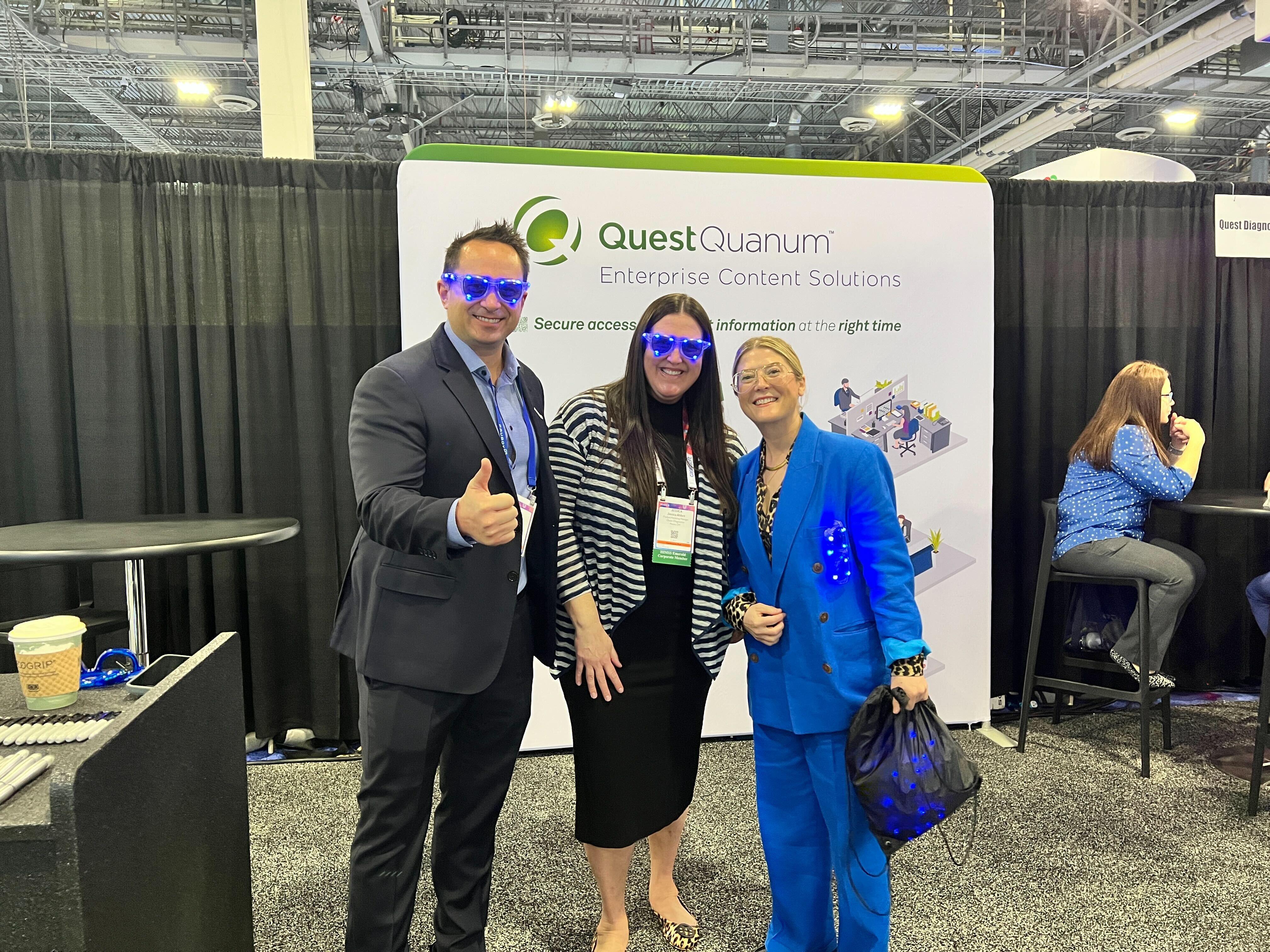 Hoala and Ange with Paubox customer, Quest Diagnostics.