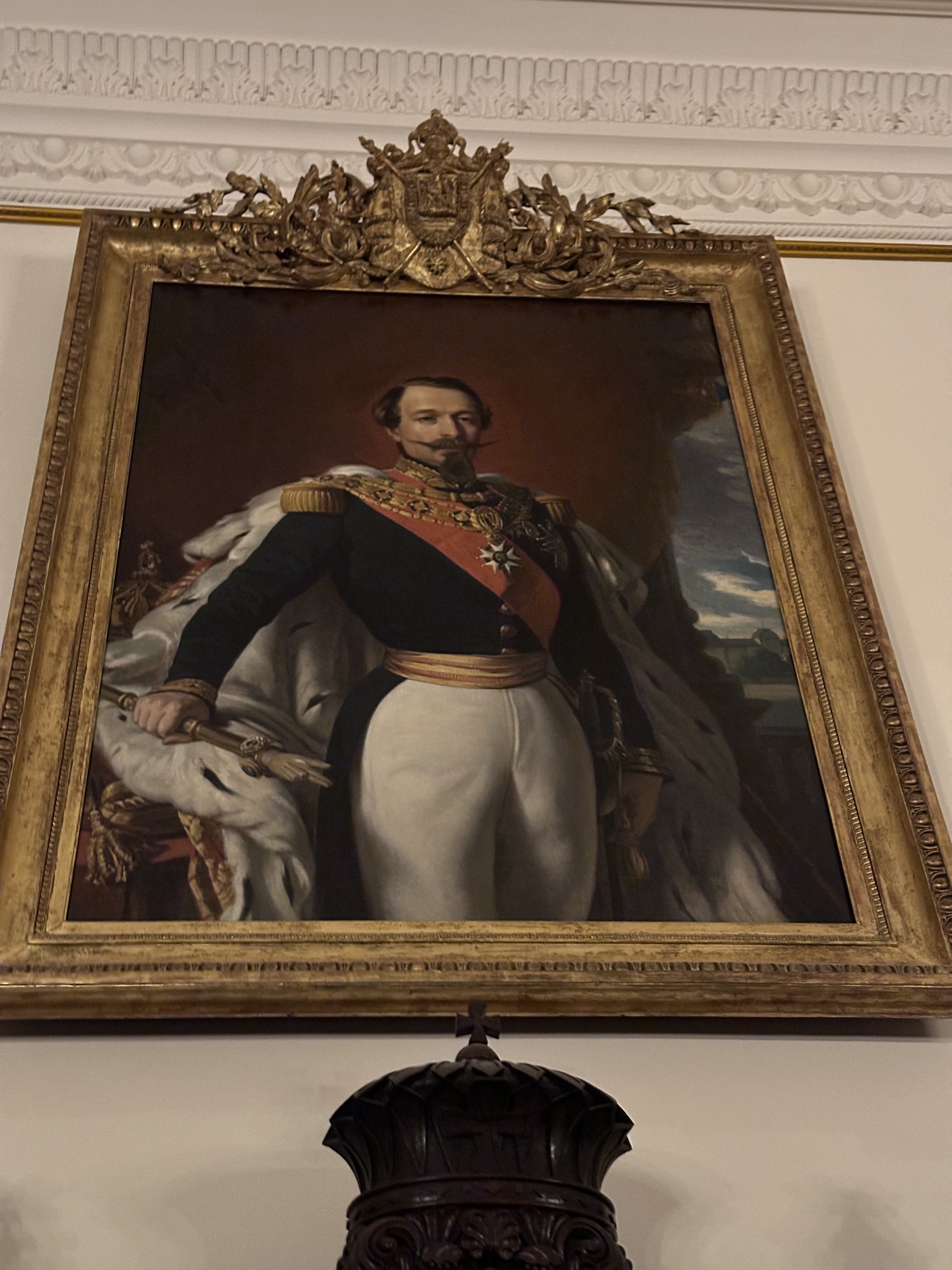 A portrait of Napoleon III | A tour of ʻIolani Palace - Paubox Kahikina Scholarship