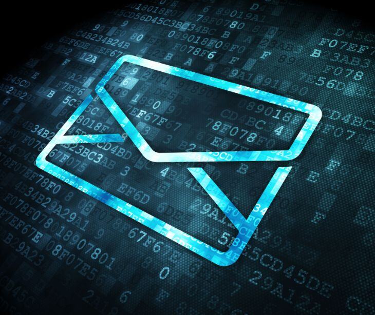 digital blue email