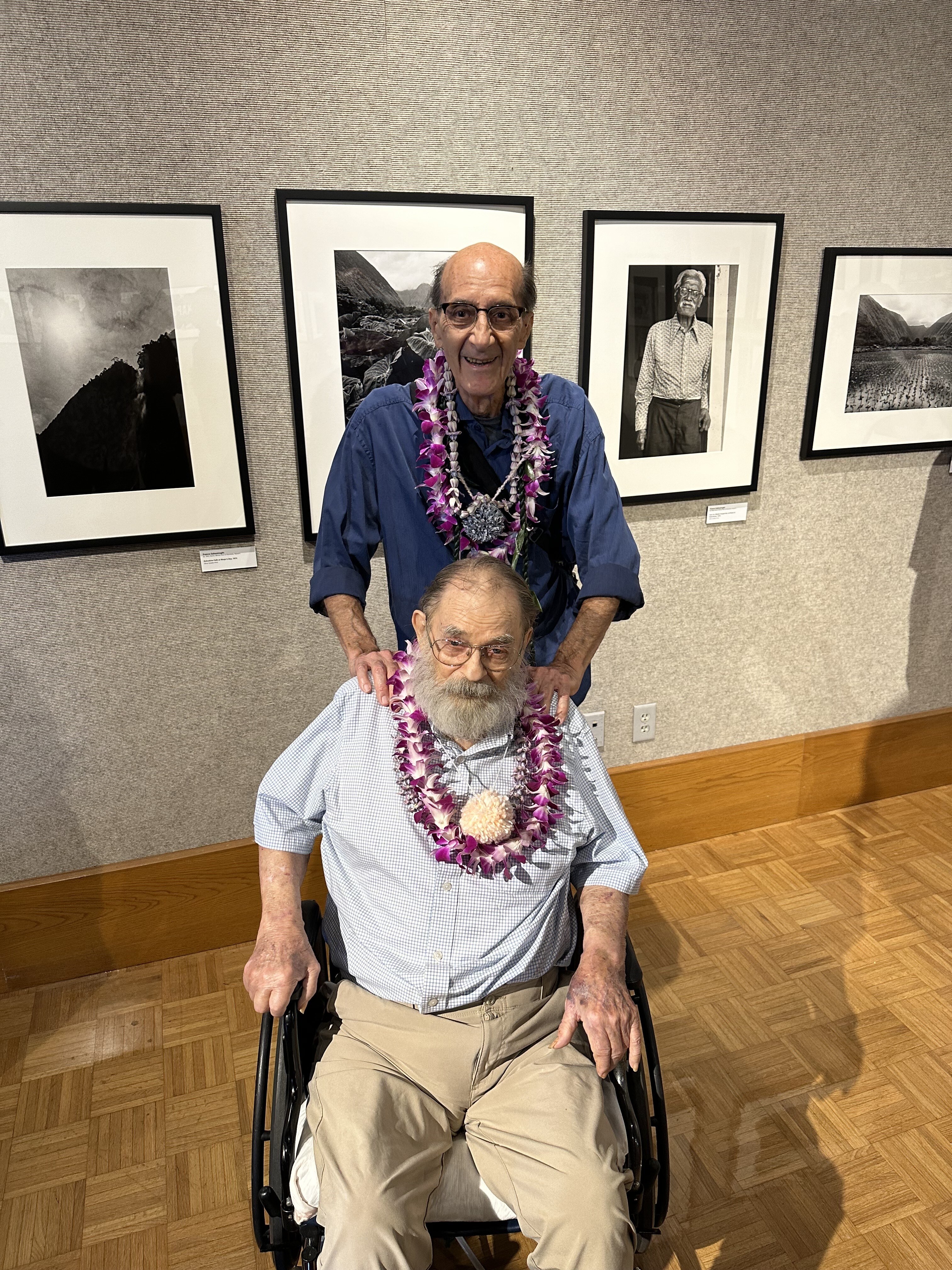 Franco Salmoiraghi and Ed Greevy, the OGs of OGs | Opening night: OG photogs at Windward Community College