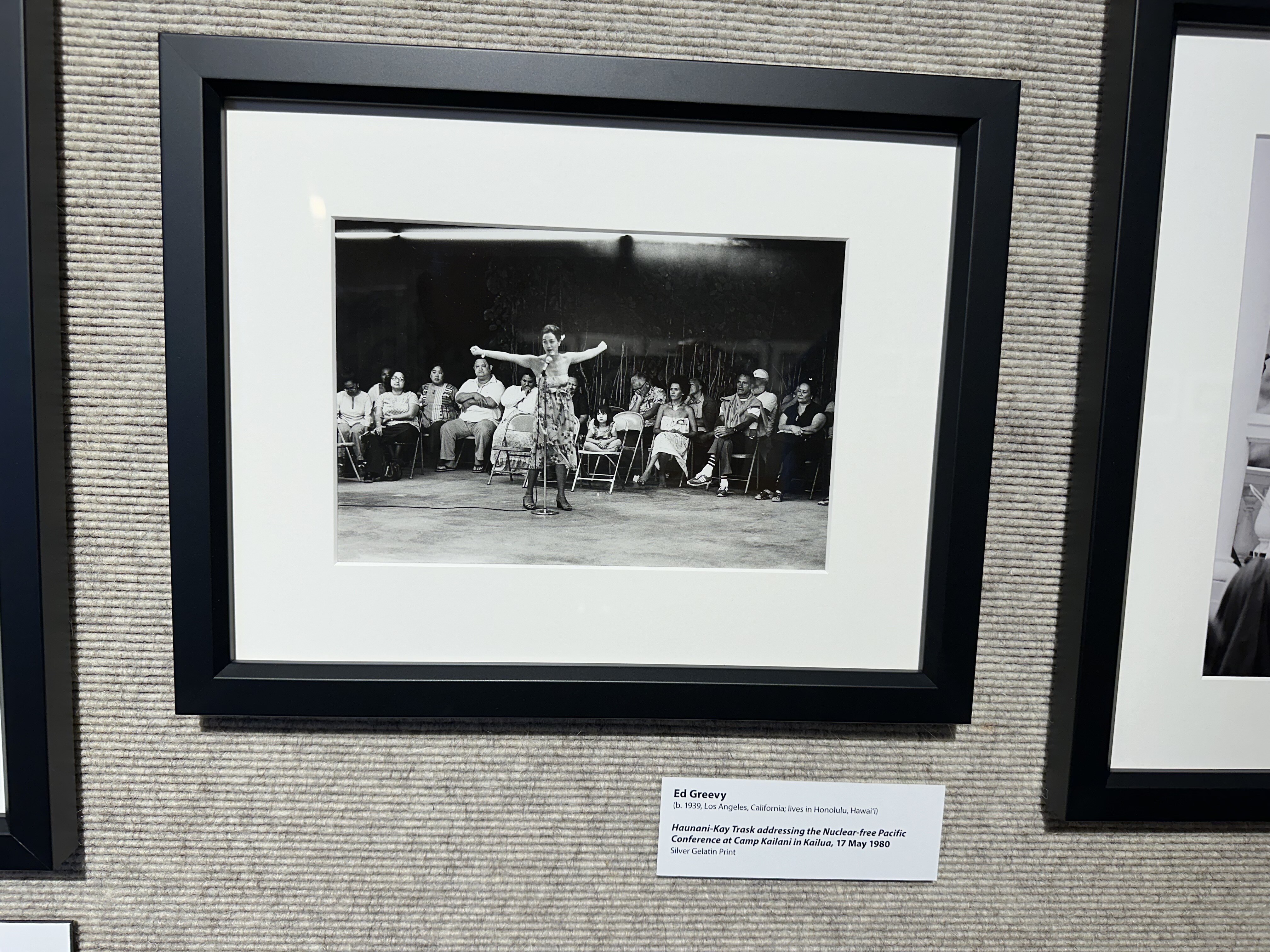 This rarely seen print of Haunani caught peopleʻs attention | Opening night: OG photogs at Windward Community College