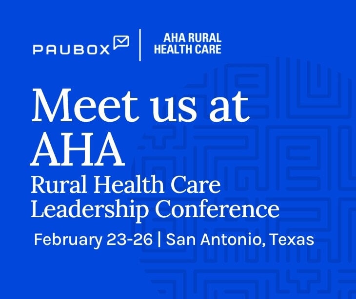 Paubox attending AHA Rural Health Care Leadership Conference in San Antonio