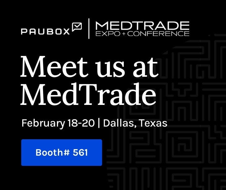 Paubox attending MedTrade 2025 in Dallas