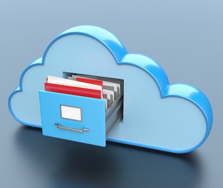 files in cloud shaped drawer for post Preferred file formats for importing archived email