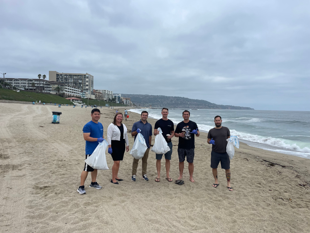 Cleaning up Redondo Beach (Paubox Community Service)