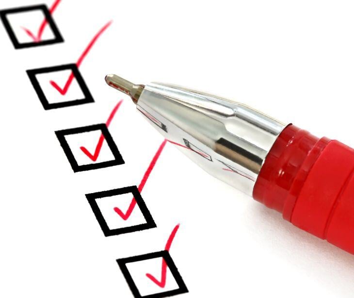 red pen checked boxes for post The informed consent checklist for telepsychology 