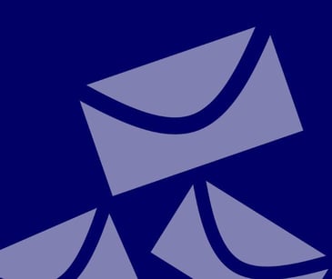 blue email icons