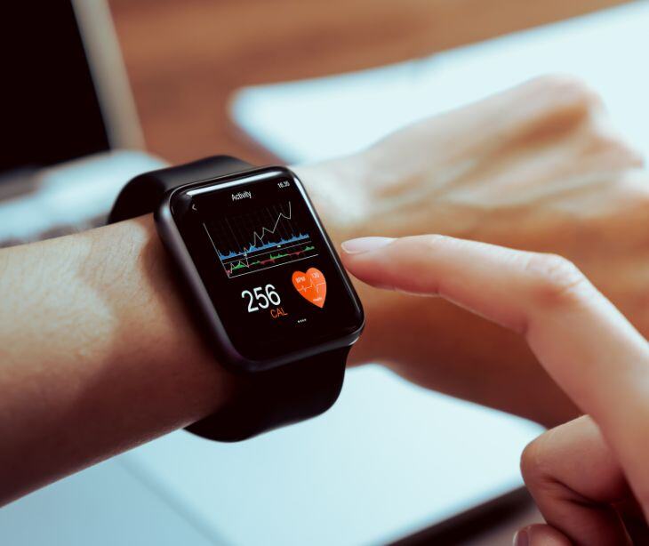 Using wearable technology data for email follow-ups