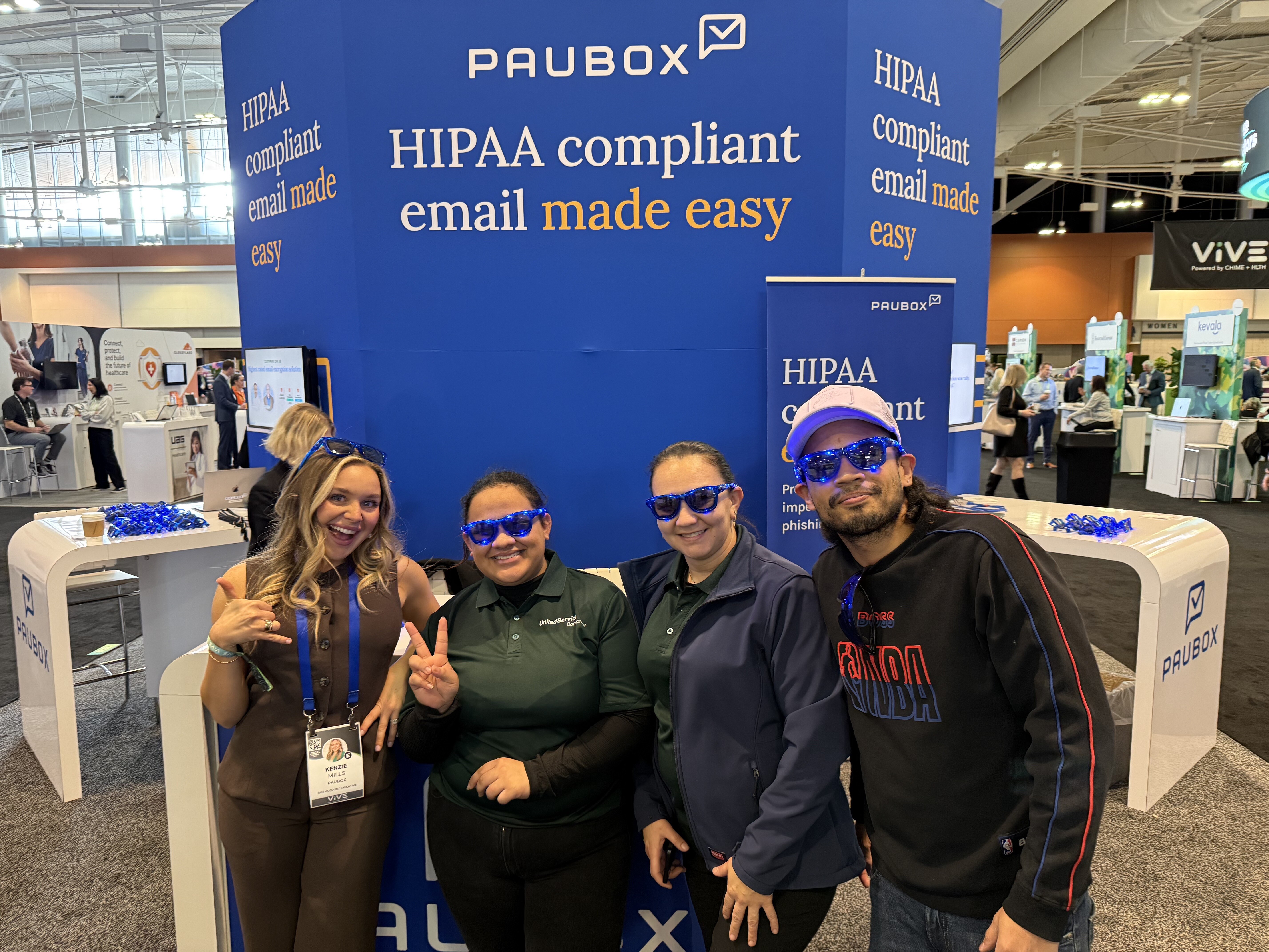 Paubox shades remain a hit everywhere we go | "ViVE is the new HIMSS" - ViVE Nashville 2025