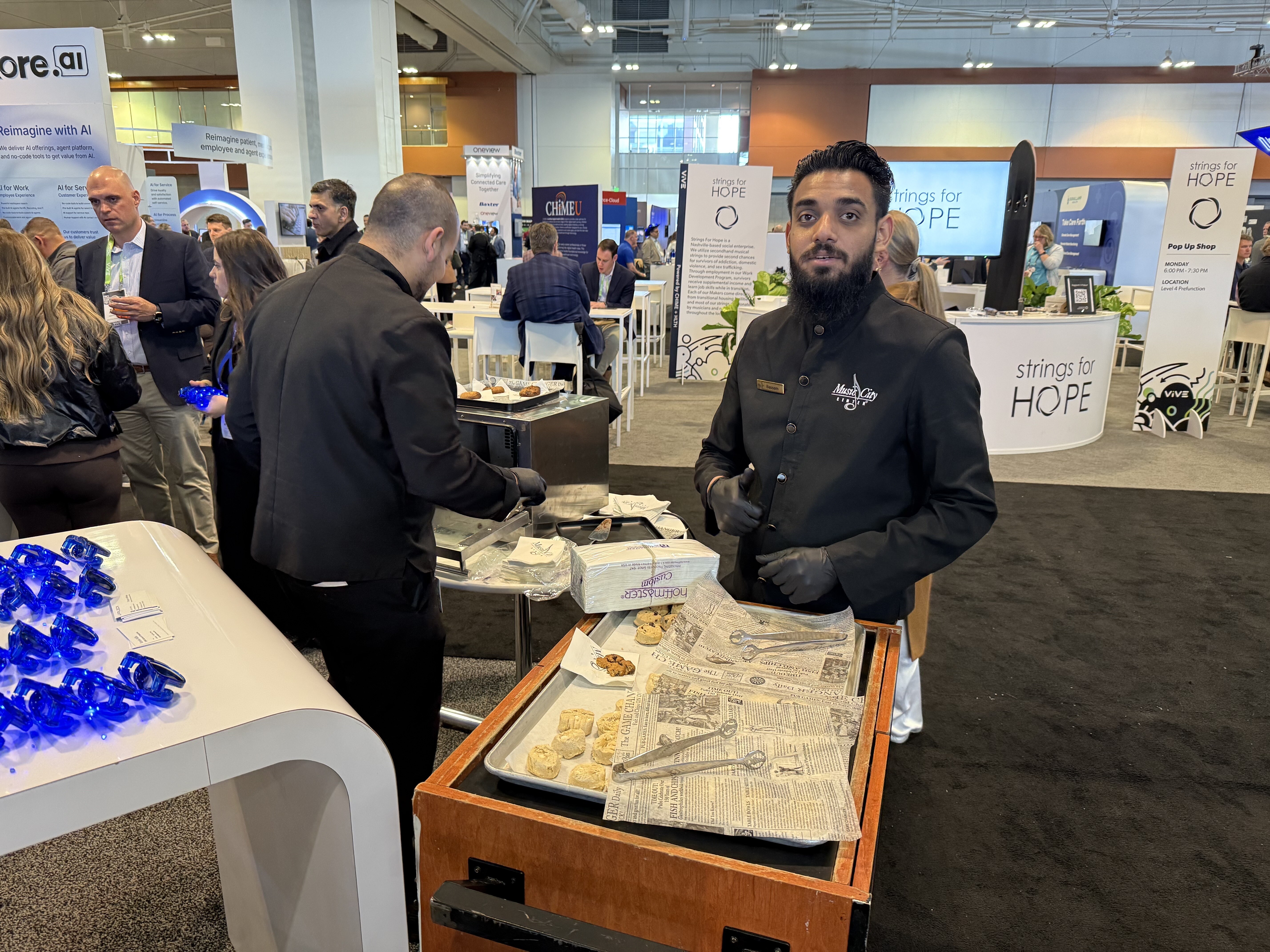 The freshly baked cookies were a hit | "ViVE is the new HIMSS" - ViVE Nashville 2025