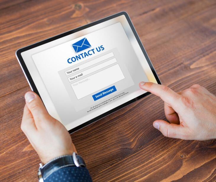 What are secure contact forms? 