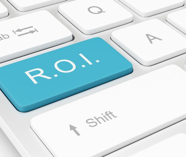 ROI on a keyboard