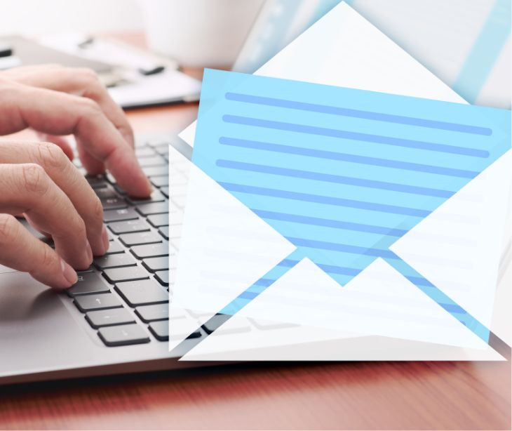 Communicating health outcomes through email