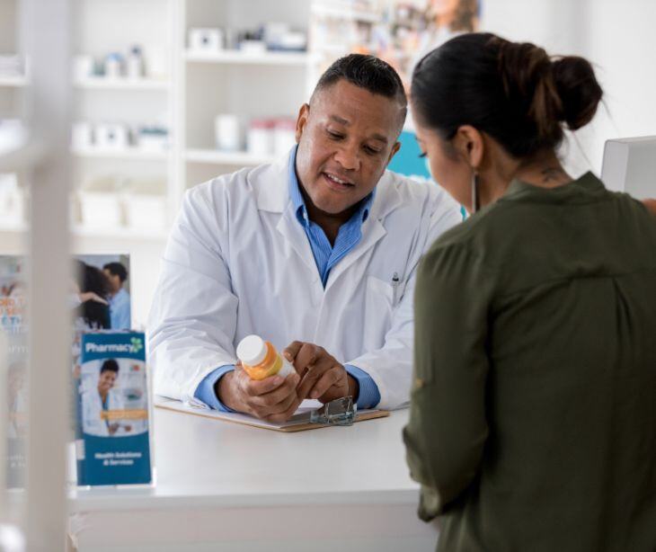 Does HIPAA allow pharmacists to give over-the-counter advice?