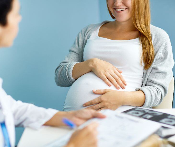 HIPAA compliant text messaging and prenatal convenience