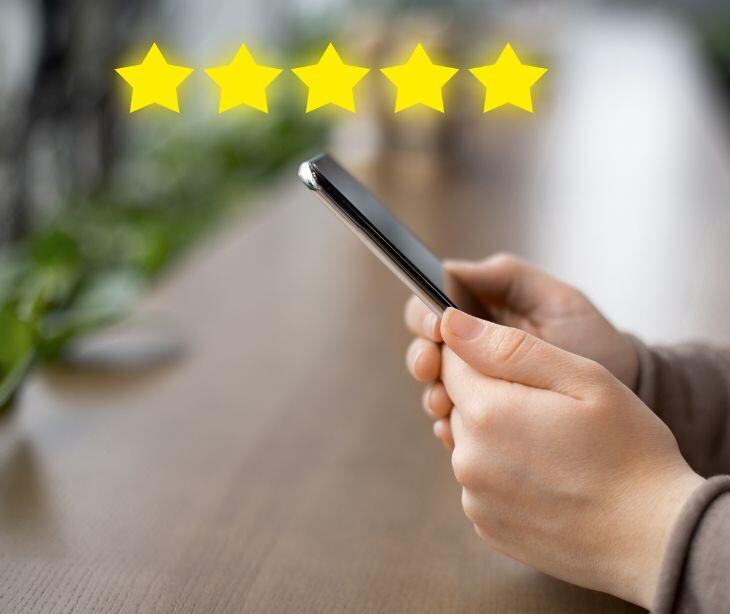 Handling online reviews as psychologists 