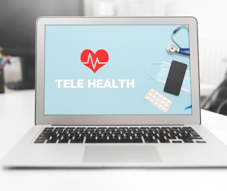 Integration of customer relationship management systems and telehealth
