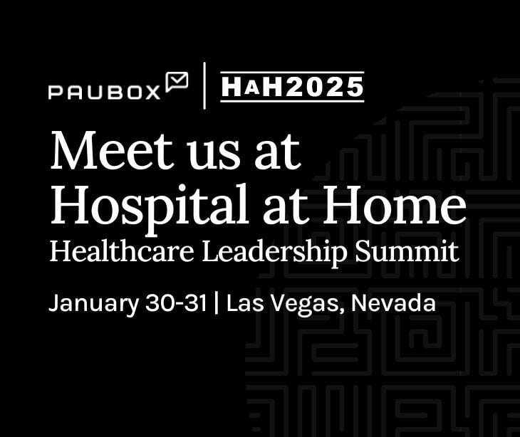 Paubox is heading to the Hospital at Home Healthcare Leadership Summit