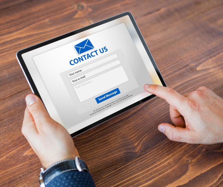 What are secure contact forms?